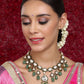Kundan and Stone Meenakari Necklace - Ruby Raang | Swadesiicart