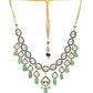 Kundan and Stone Meenakari Necklace - Ruby Raang | Swadesiicart