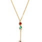 Multi Meenakari Kundan Necklace - Ruby Raang | Swadesiicart