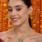 Meenakari Kundan Choker in Pearl Strings - Ruby Raang | Swadesiicart