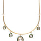 Hasli Neckpiece with Studs - Ruby Raang - Swadesiicart
