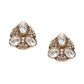 Golden Kundan & Mossainite Hasli Choker with Studs - Ruby Raang - Swadesiicart