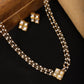 Kundan in Pearl String with Matching Studs - Ruby Raang - Swadesiicart