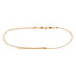 Red Stone & Clear Patchi Kundan in Pearl Kamar Band - Ruby Raang | Swadesiicart