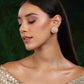 Round Pearl Studs - Ruby Raang - Swadesiicart