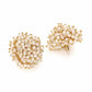 Round Pearl Studs - Ruby Raang - Swadesiicart