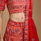 Green Stone & Clear Patchi Kundan in Pearl Kamar Band - Ruby Raang | Swadesiicart