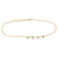 Green Stone & Clear Patchi Kundan in Pearl Kamar Band - Ruby Raang | Swadesiicart