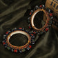 Elephant Blue Meenakari Handcrafted Heavy Bangles (set of 2) - Ruby Raang - Swadesiicart
