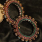 Multi Meenakari Handcrafted Heavy Bangles (set of 2) - Ruby Raang - Swadesiicart