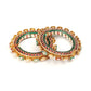 Multi Meenakari Handcrafted Heavy Bangles (set of 2) - Ruby Raang - Swadesiicart