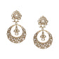 Chand Kundan Earrings - Ruby Raang | Swadesiicart