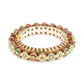 Handcrafted Heavy Bangles (set of 2) - Ruby Raang - Swadesiicart