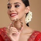 Rajwada Red - Green Hues Handcrafted Heavy Bangle - Ruby Raang - Swadesiicart