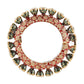Red Meenakari Handcrafted Heavy Bangle - Ruby Raang - Swadesiicart
