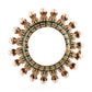 Oversized Pearl Meenakari Handcrafted Heavy Bangle - Ruby Raang - Swadesiicart