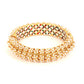 Handcrafted Pearl Heavy Bangle - Ruby Raang - Swadesiicart