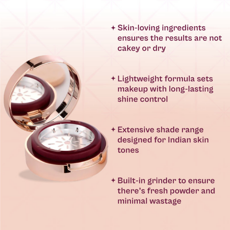 Typsy Beauty Hustle & Grind Setting Powder - Banana Smoothie 03 - Swadesiicart