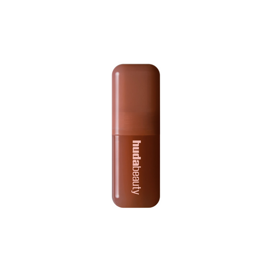 Huda Beauty Icy Nude Faux Filler Lip Gloss - She Glitzy | Swadesiicart