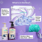 mCaffeine Blueberry Escape Bath & Body Gift Kit Set - Swadesiicart
