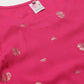 Ahalyaa Women Pink & Golden Printed Top | Swadesiicart