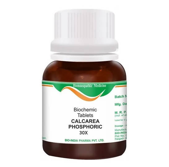 Bio India Homeopathy Calcarea Phosphoric Biochemic Tablets | Swadesiicart