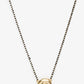 Gold-Polished Black Beaded Kundan Mangalsutra - Ruby Raang | Swadesiicart