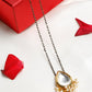 Gold-Polished White Black Kundan-Studded Beaded Mangalsutra - Ruby Raang | Swadesiicart