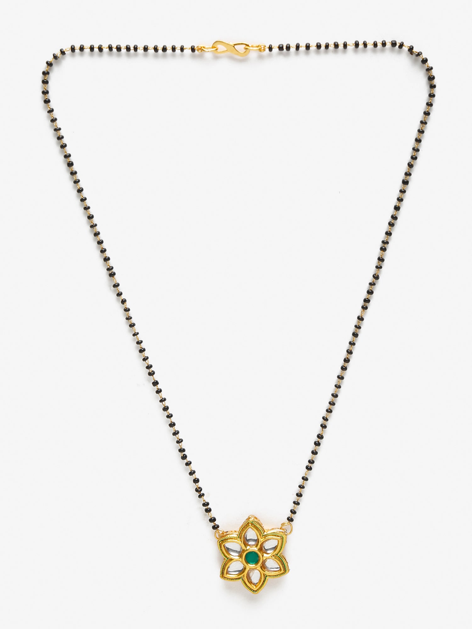 Women's Kundan Mangalsutra - Ruby Raang | Swadesiicart