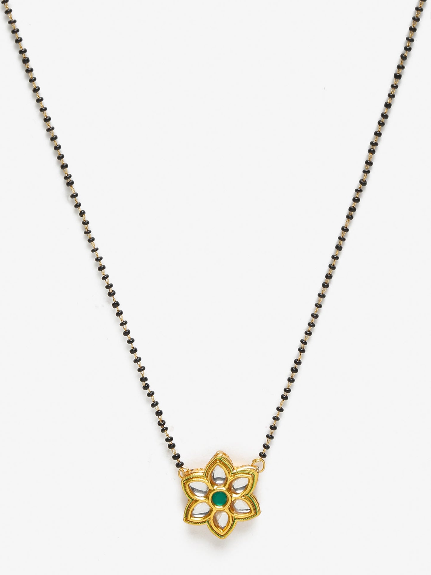 Women's Kundan Mangalsutra - Ruby Raang | Swadesiicart