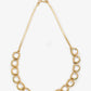 Women's Gold-Polished Kundan Choker Necklace - Ruby Raang | Swadesiicart
