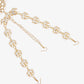 Gold-Polished White Kundan Matha Patti - Ruby Raang | Swadesiicart