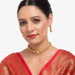 Women's Choker With Earrings - Ruby Raang | Swadesiicart