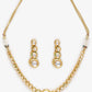 Women's Choker With Earrings - Ruby Raang | Swadesiicart