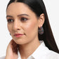 Multicoloured Contemporary Hoop Earrings - Ruby Raang - Swadesiicart