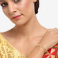 Women's Gold-Toned White Pearls Handcrafted Gold-Polished Multistrand Bracelet - Ruby Raang - Ruby Raang Studio