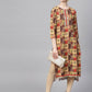 Ahalyaa Women's Traditional wear Kurta - Multi Color | Swadesiicart