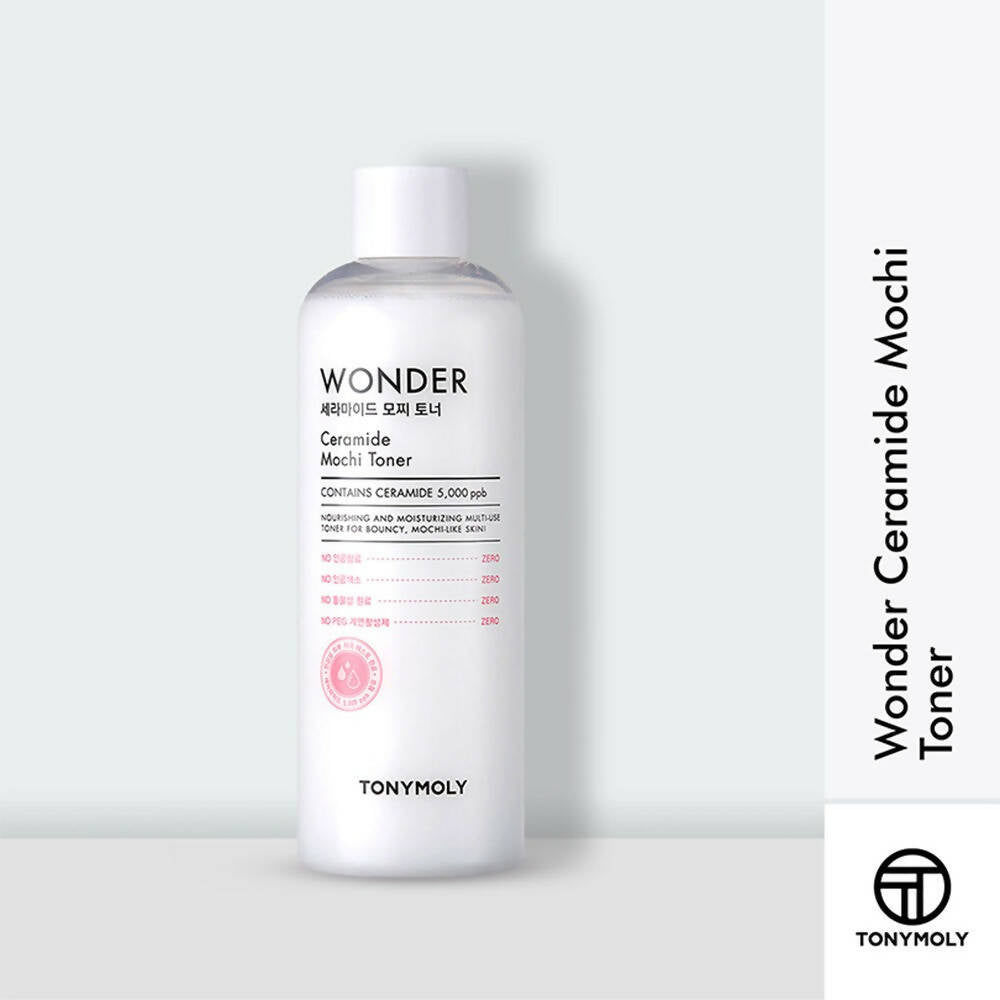Tonymoly Moisturising Wonder Ceramide Mochi Toner - Korean Skincare | Swadesiicart