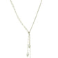 Beaded one sided motif necklace - Ruby Raang