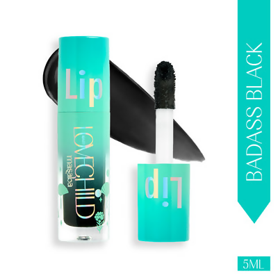 LoveChild By Masaba Gupta Lip Gelato Tinted Lip Oil - Badass Black - (Black) | Swadesiicart