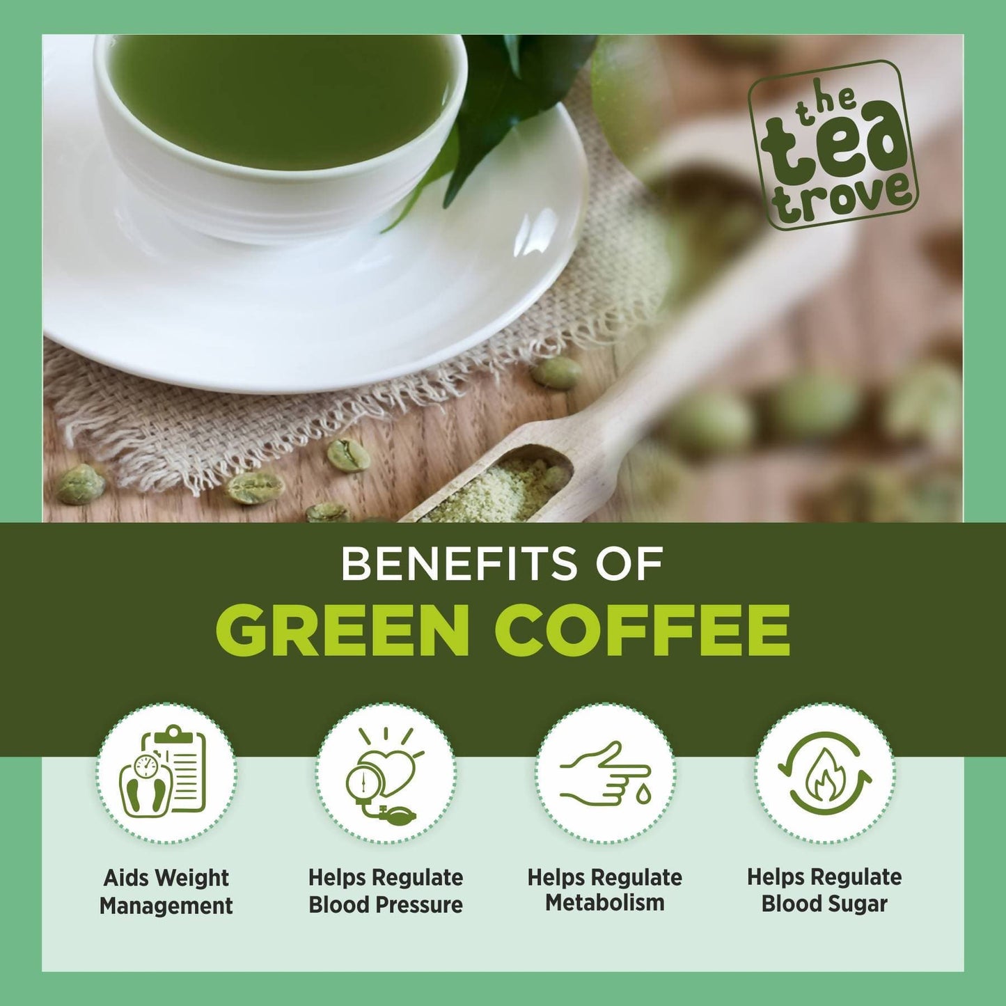 The Tea Trove - Green Coffee - Swadesiicart