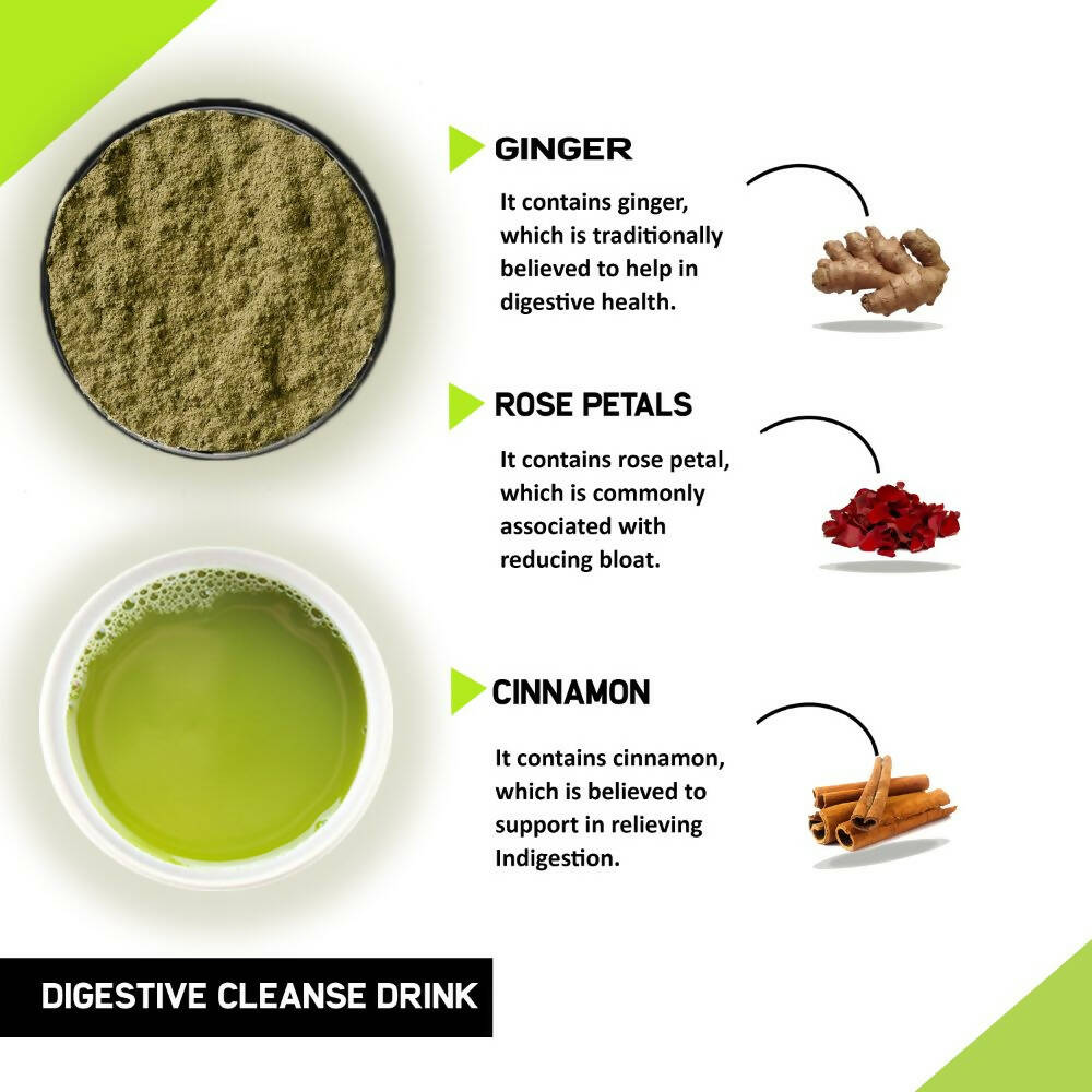 Just Vedic Digestive Cleanse Drink Mix - Swadesiicart