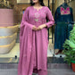 The52 Peach Women's Gorgeous Embroidered Cotton Fabric Straight Kurta Pant with Dupatta Set - Swadesiicart