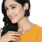 Mominos Fashion Johar Kamal Latest Design Black Color Jhumkas - Swadesiicart