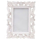 Adan's Homes PF01 Decorative Handcrafted Wooden Photo Frame (White)