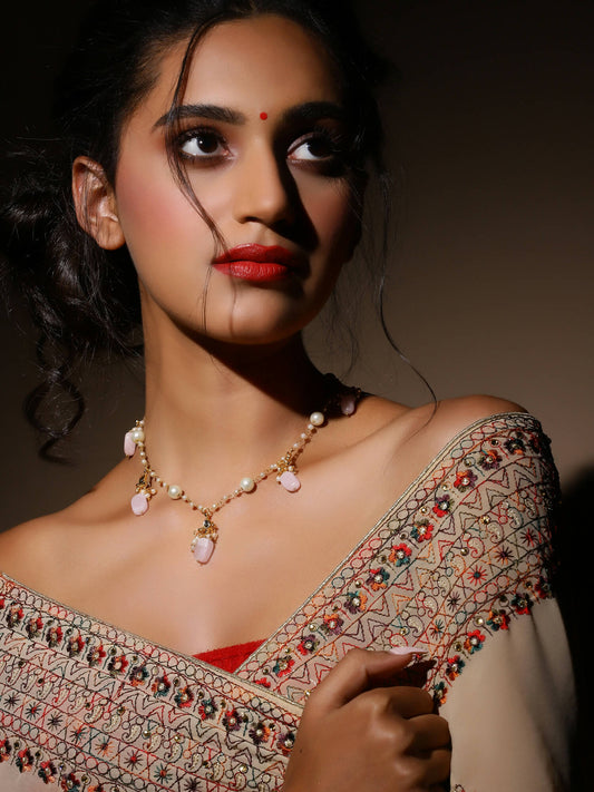 Women's Gold-Polished Chain - Ruby Raang | Swadesiicart