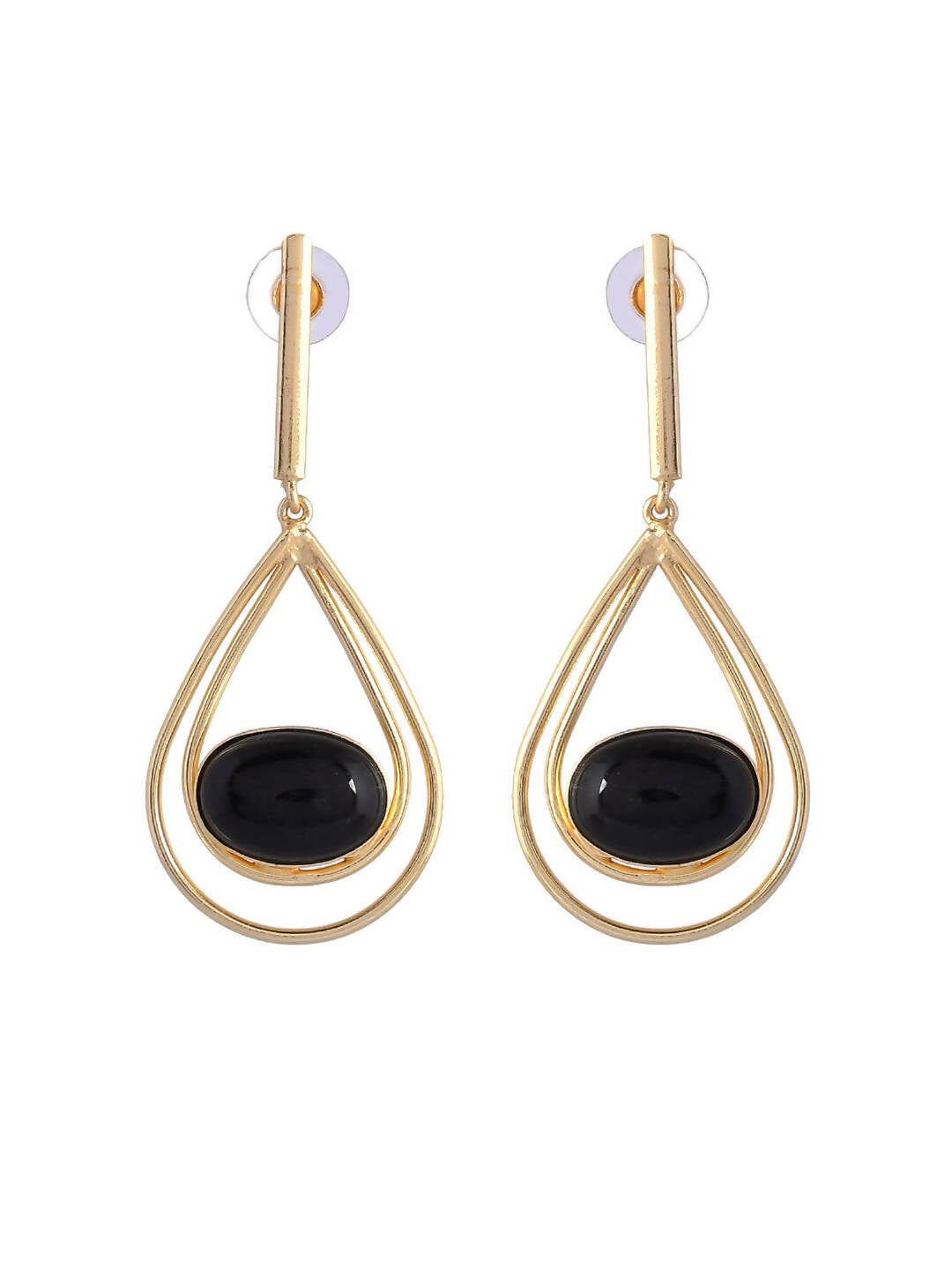 VOJ Women Gold Color stainless steel Earrings - Swadesiicart