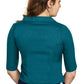 Aastha Fashion Women's Women's Teal Art Silk Button Readymade Blouse