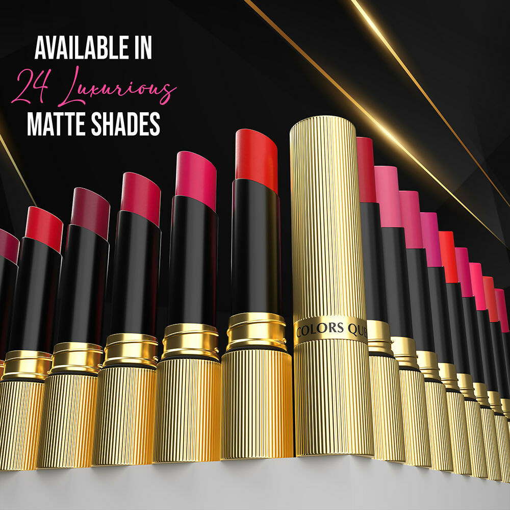 Colors Queen Hold Up Full Day Non Transfer Lipstick - Red Carpet | Swadesiicart