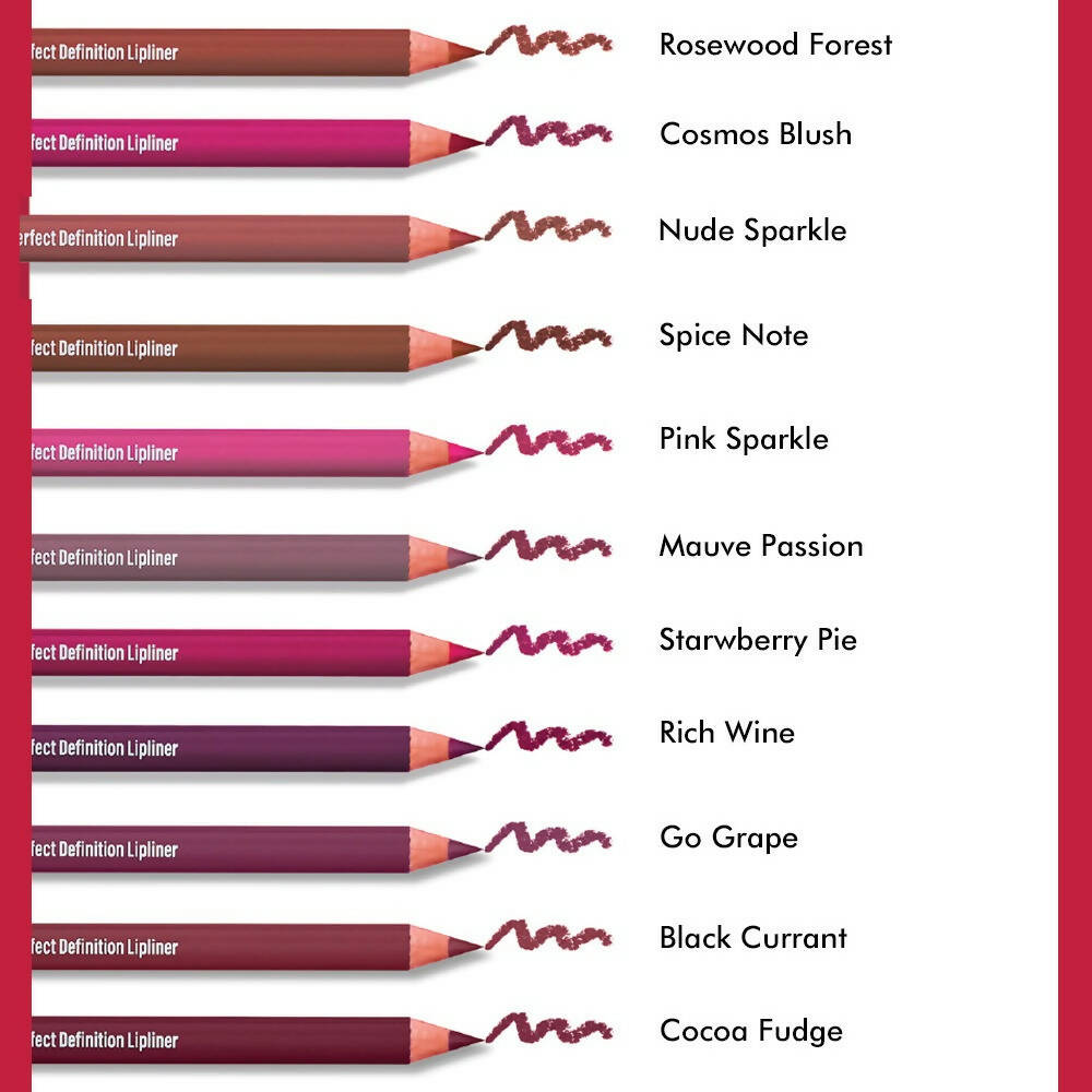 Lakme Perfect Definition Lip Liner - Strawberry Pie - Swadesiicart